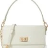 Anne Klein Shoulder Baguette With Enamel Filled Turn Lock | Handbags