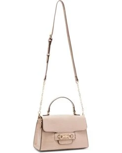 Anne Klein Convertible Top-Handle Satchel with Horsebit | Handbags