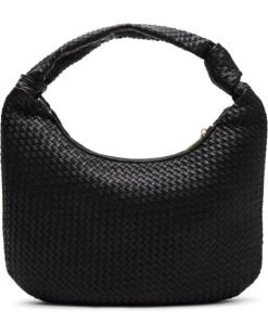 Anne Klein Woven Hobo with Knot | Handbags